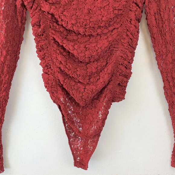 NWT Free People Day & Night Lace Bodysuit Size S - Picture 6 of 9